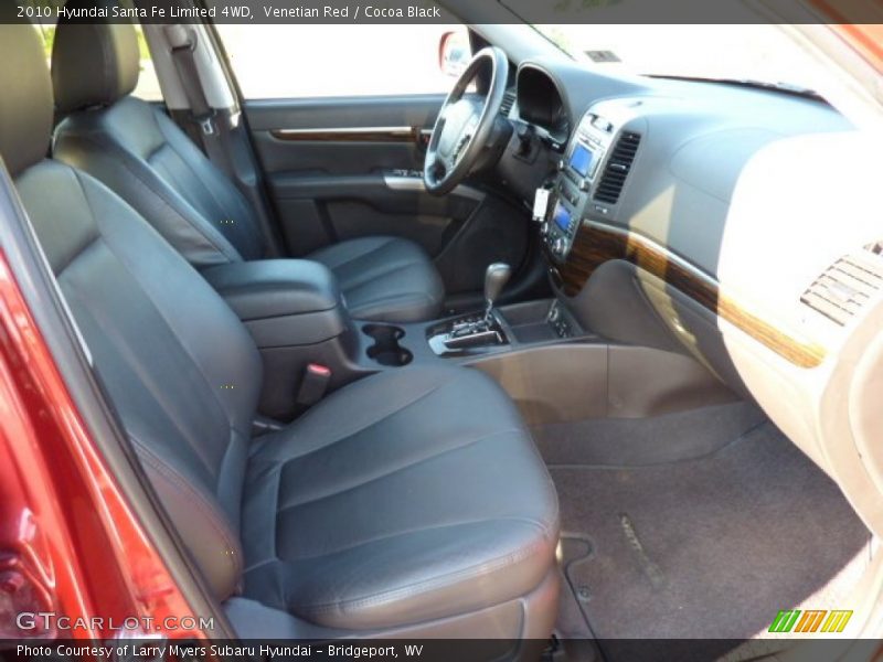 Venetian Red / Cocoa Black 2010 Hyundai Santa Fe Limited 4WD