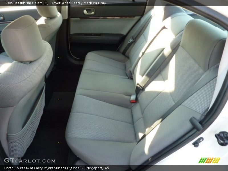 Dover White Pearl / Medium Gray 2009 Mitsubishi Galant ES