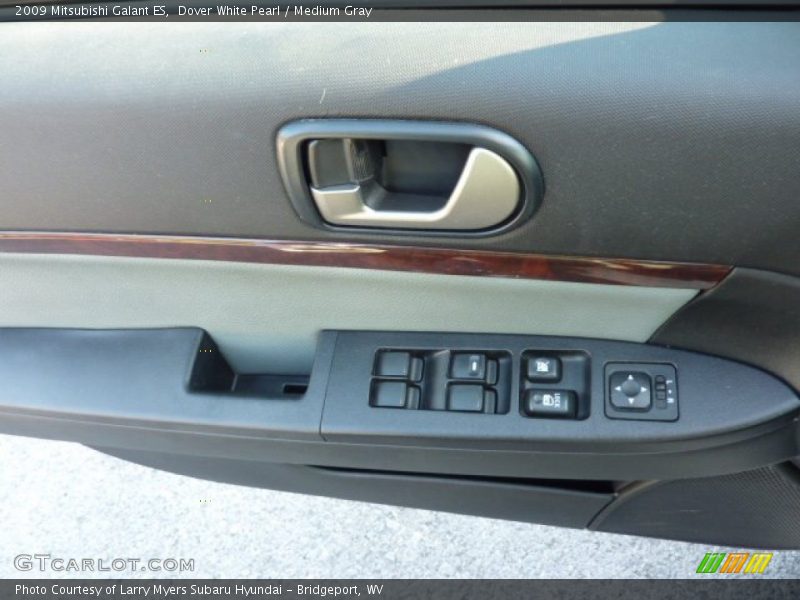 Dover White Pearl / Medium Gray 2009 Mitsubishi Galant ES