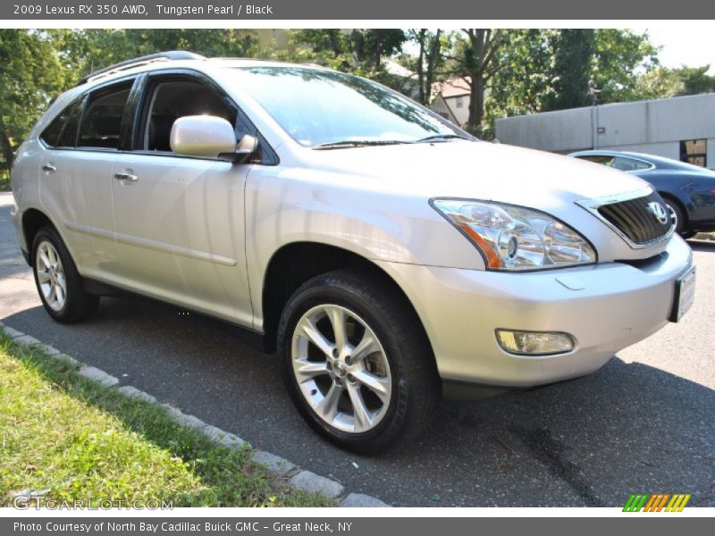 Tungsten Pearl / Black 2009 Lexus RX 350 AWD