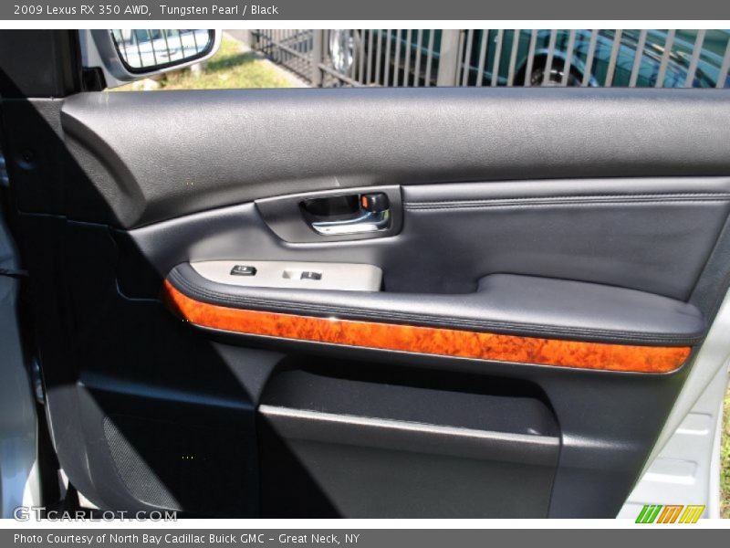 Tungsten Pearl / Black 2009 Lexus RX 350 AWD