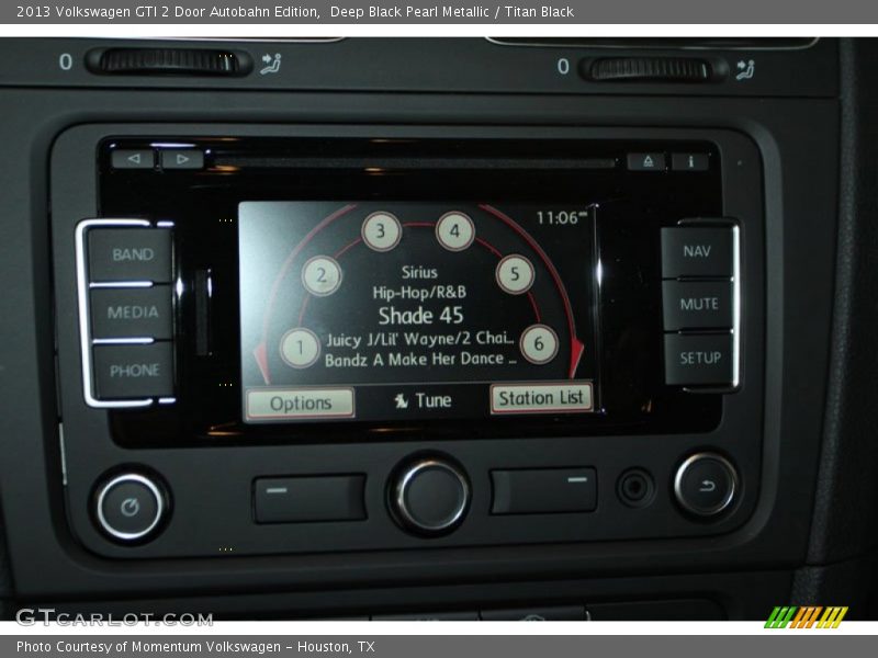 Deep Black Pearl Metallic / Titan Black 2013 Volkswagen GTI 2 Door Autobahn Edition
