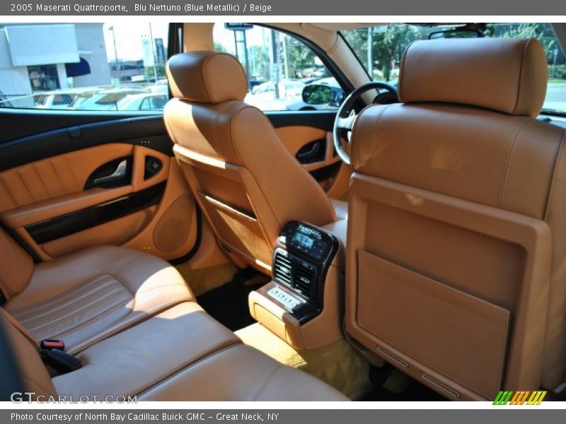 Blu Nettuno (Blue Metallic) / Beige 2005 Maserati Quattroporte