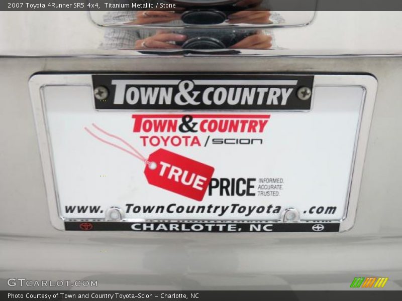 Titanium Metallic / Stone 2007 Toyota 4Runner SR5 4x4