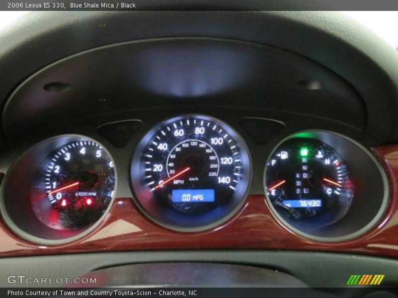 Blue Shale Mica / Black 2006 Lexus ES 330