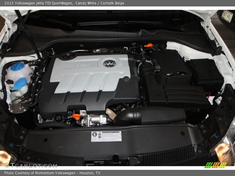 Candy White / Cornsilk Beige 2013 Volkswagen Jetta TDI SportWagen