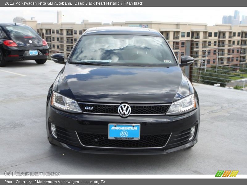 Deep Black Pearl Metallic / Titan Black 2013 Volkswagen Jetta GLI Autobahn