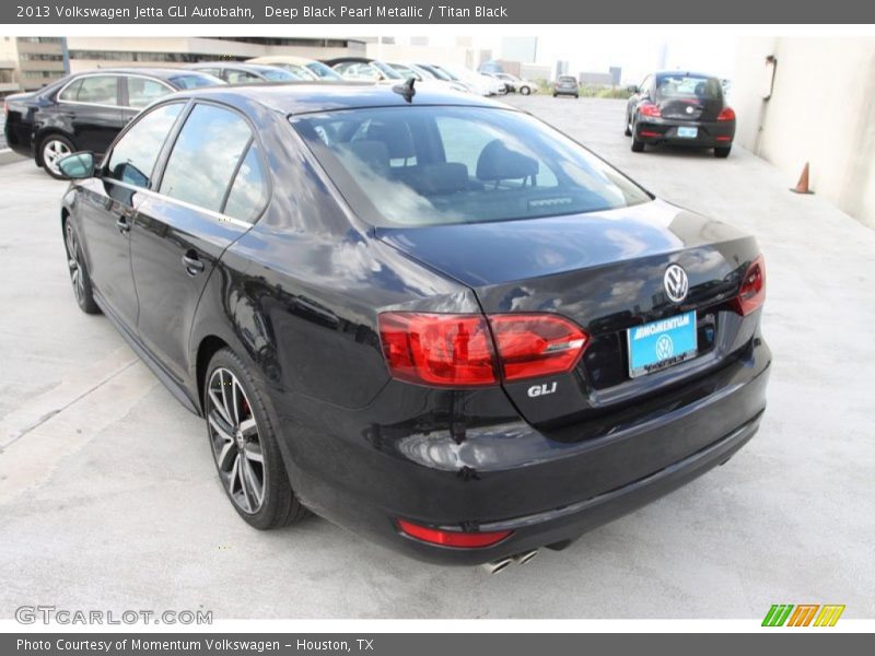 Deep Black Pearl Metallic / Titan Black 2013 Volkswagen Jetta GLI Autobahn