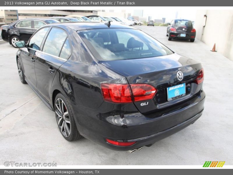 Deep Black Pearl Metallic / Titan Black 2013 Volkswagen Jetta GLI Autobahn