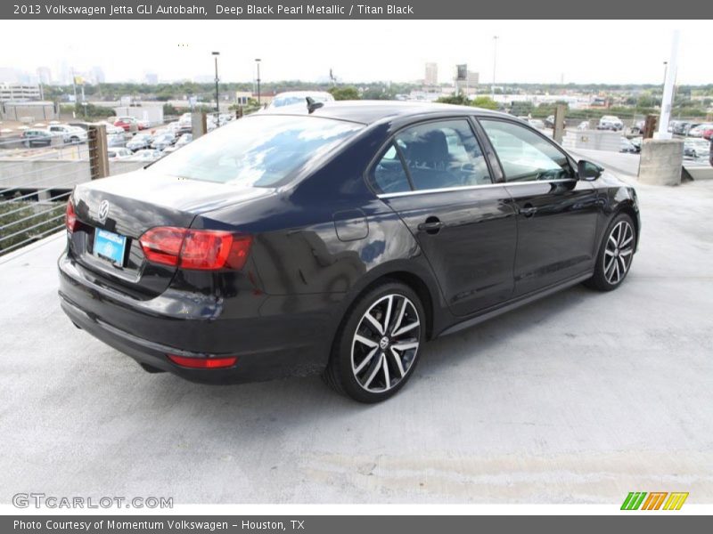 Deep Black Pearl Metallic / Titan Black 2013 Volkswagen Jetta GLI Autobahn
