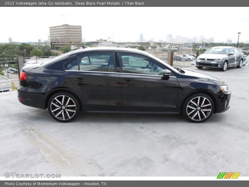 Deep Black Pearl Metallic / Titan Black 2013 Volkswagen Jetta GLI Autobahn