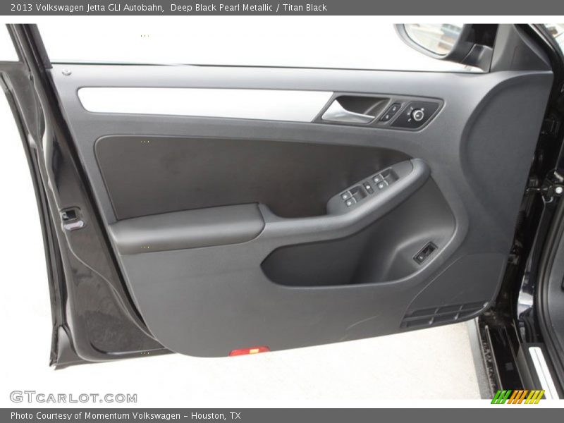 Deep Black Pearl Metallic / Titan Black 2013 Volkswagen Jetta GLI Autobahn