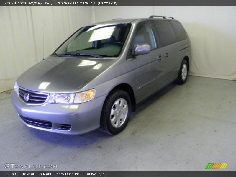 Granite Green Metallic / Quartz Gray 2002 Honda Odyssey EX-L