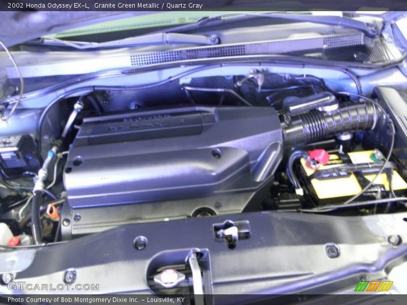 Granite Green Metallic / Quartz Gray 2002 Honda Odyssey EX-L