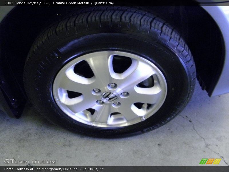 Granite Green Metallic / Quartz Gray 2002 Honda Odyssey EX-L