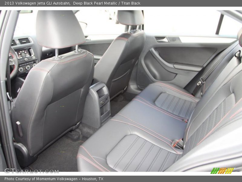 Deep Black Pearl Metallic / Titan Black 2013 Volkswagen Jetta GLI Autobahn