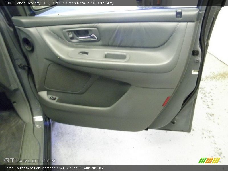 Granite Green Metallic / Quartz Gray 2002 Honda Odyssey EX-L