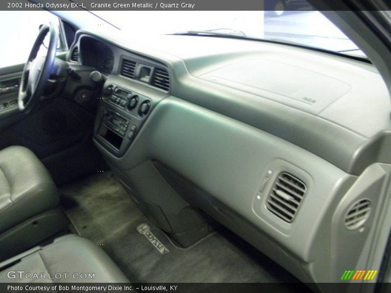 Granite Green Metallic / Quartz Gray 2002 Honda Odyssey EX-L
