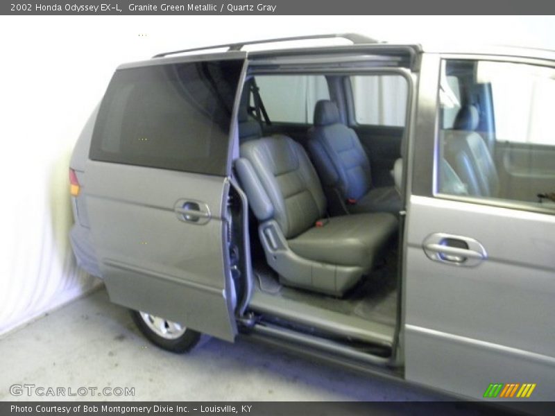 Granite Green Metallic / Quartz Gray 2002 Honda Odyssey EX-L