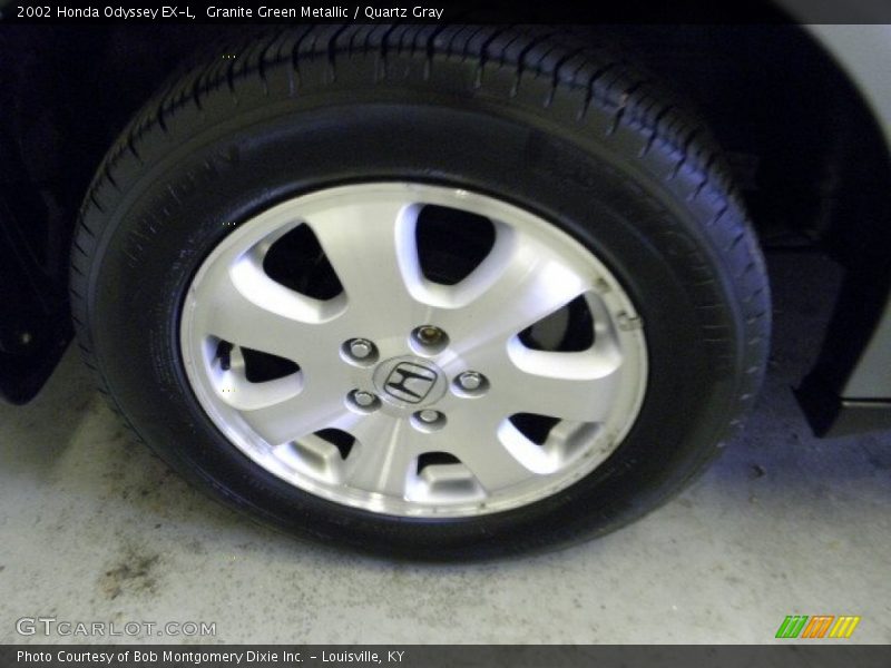 Granite Green Metallic / Quartz Gray 2002 Honda Odyssey EX-L