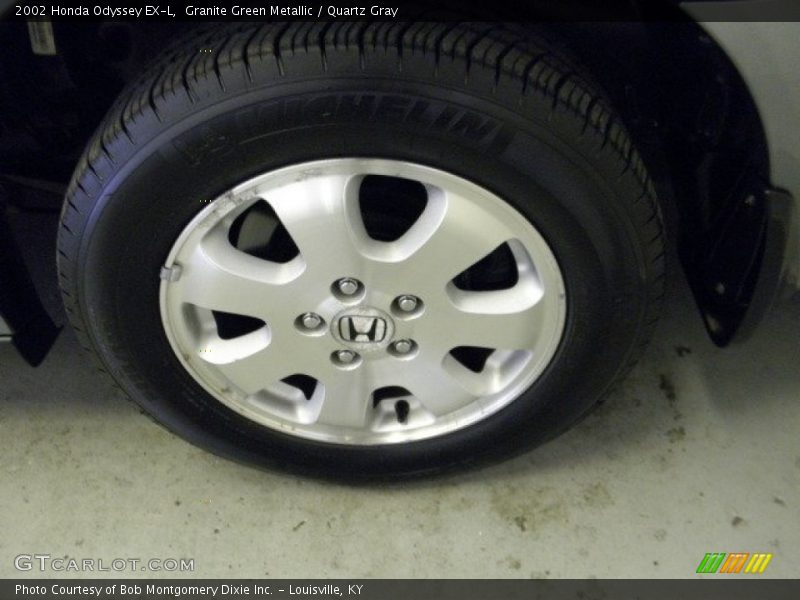 Granite Green Metallic / Quartz Gray 2002 Honda Odyssey EX-L