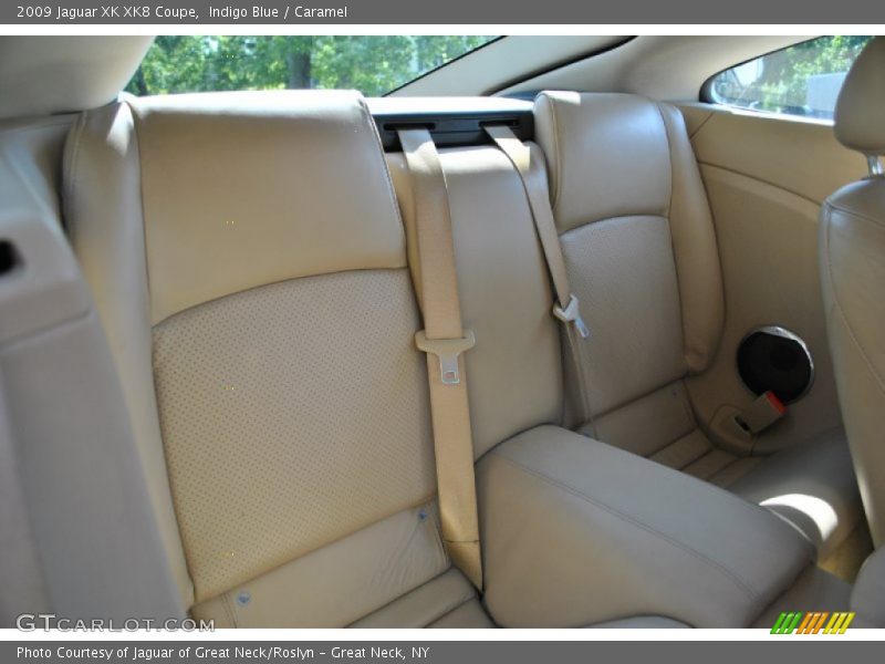 Indigo Blue / Caramel 2009 Jaguar XK XK8 Coupe