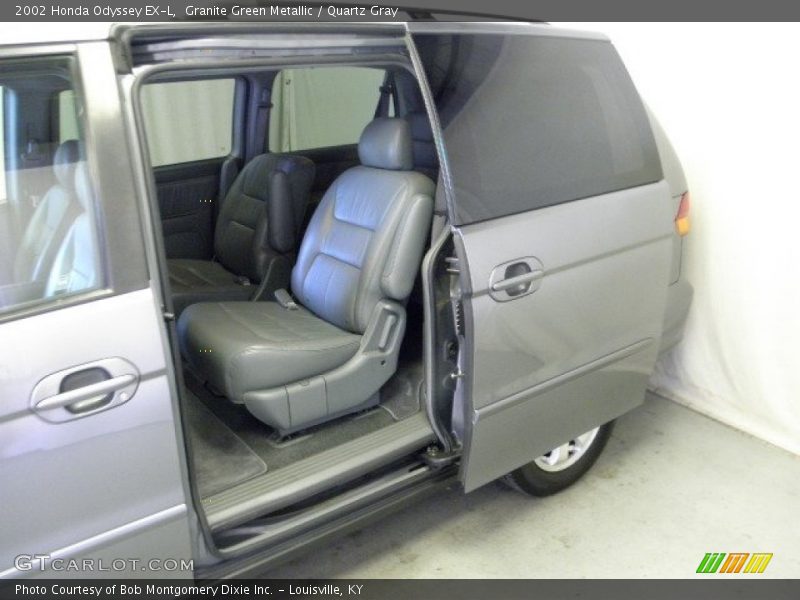 Granite Green Metallic / Quartz Gray 2002 Honda Odyssey EX-L