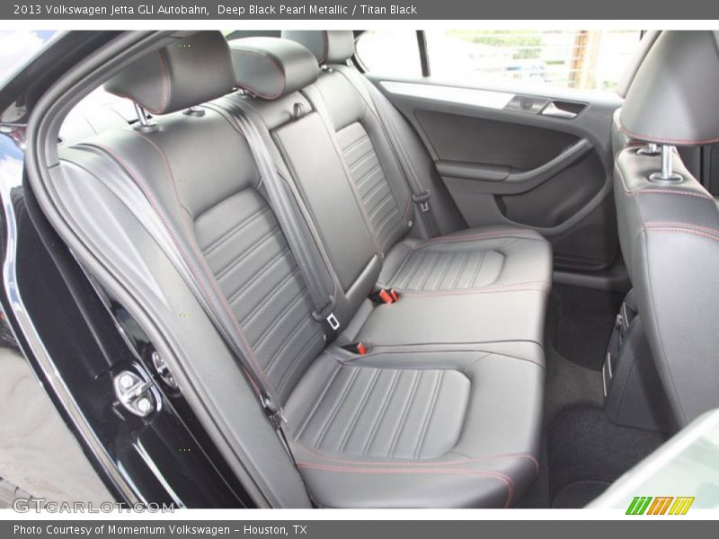 Deep Black Pearl Metallic / Titan Black 2013 Volkswagen Jetta GLI Autobahn