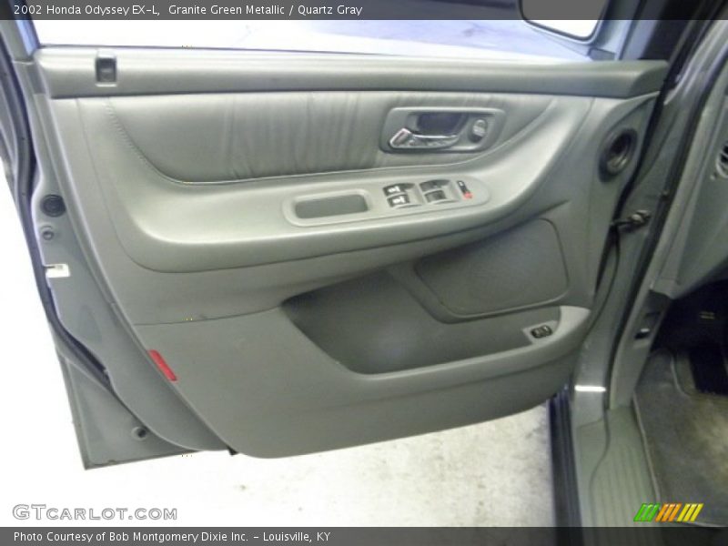 Granite Green Metallic / Quartz Gray 2002 Honda Odyssey EX-L