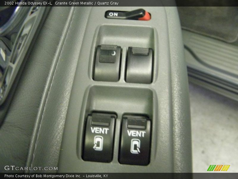 Granite Green Metallic / Quartz Gray 2002 Honda Odyssey EX-L