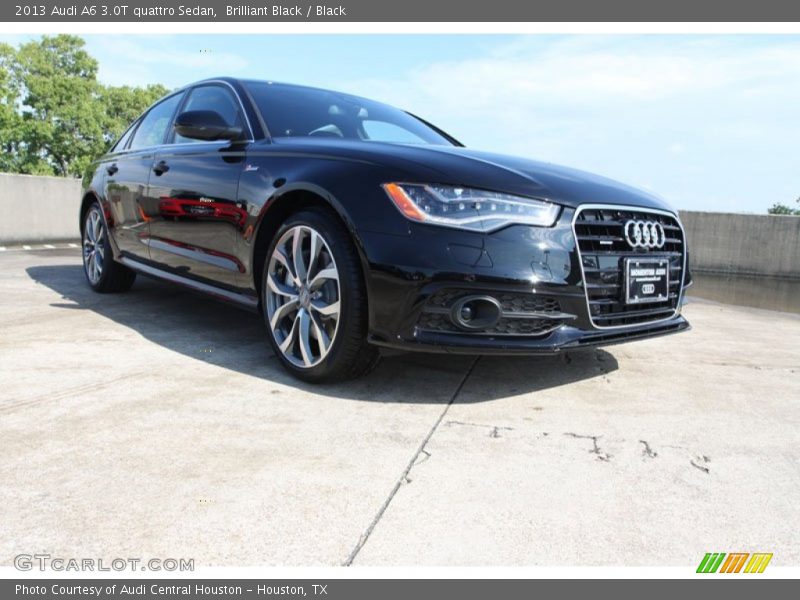 Brilliant Black / Black 2013 Audi A6 3.0T quattro Sedan