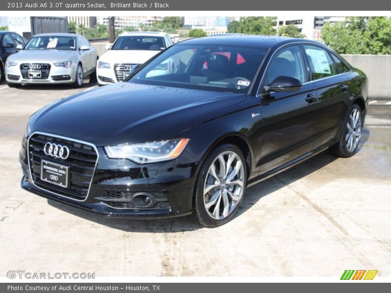 Brilliant Black / Black 2013 Audi A6 3.0T quattro Sedan