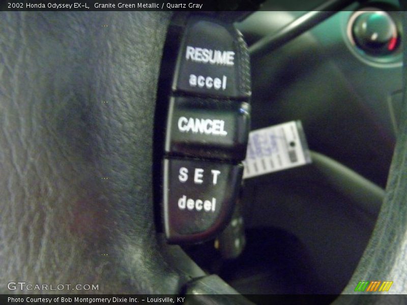 Granite Green Metallic / Quartz Gray 2002 Honda Odyssey EX-L