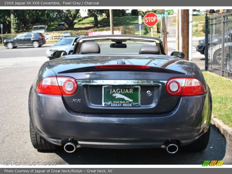Pearl Grey / Charcoal 2009 Jaguar XK XK8 Convertible