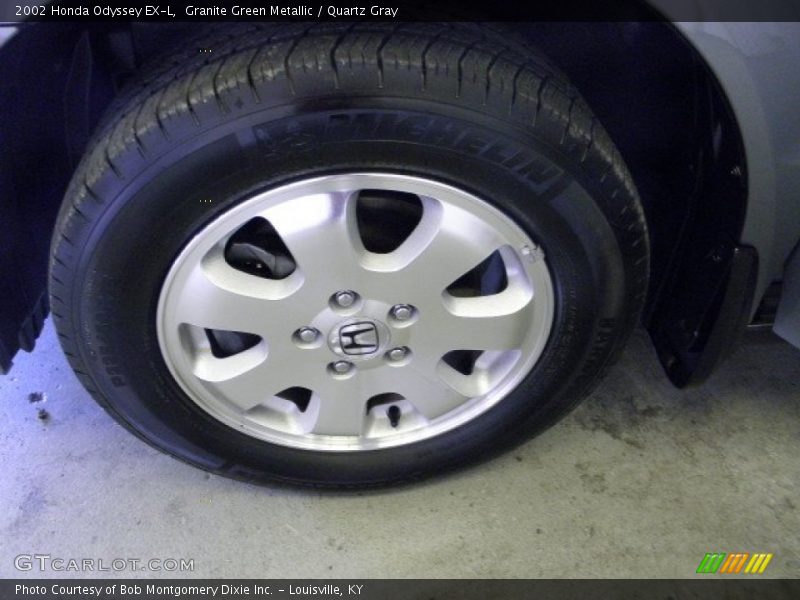 Granite Green Metallic / Quartz Gray 2002 Honda Odyssey EX-L