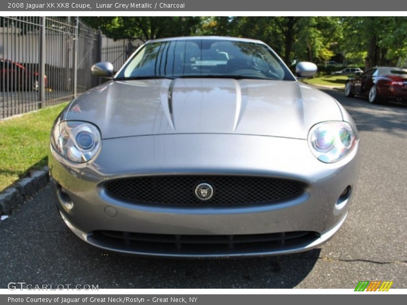 Lunar Grey Metallic / Charcoal 2008 Jaguar XK XK8 Coupe