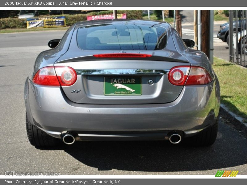 Lunar Grey Metallic / Charcoal 2008 Jaguar XK XK8 Coupe