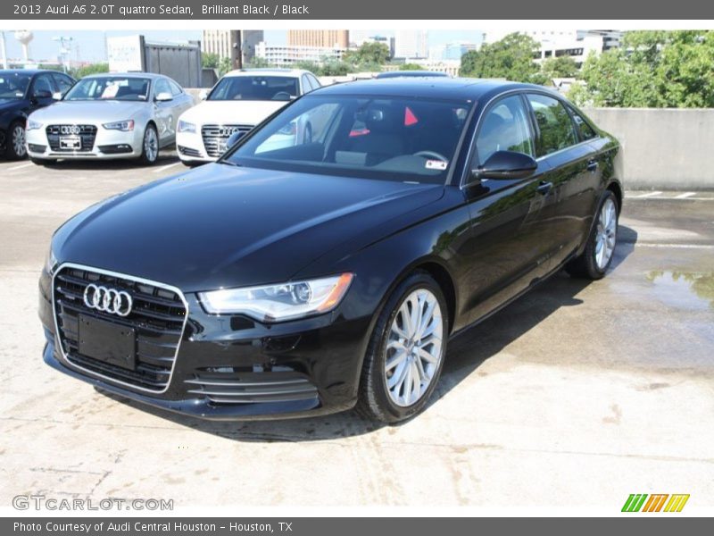 Brilliant Black / Black 2013 Audi A6 2.0T quattro Sedan