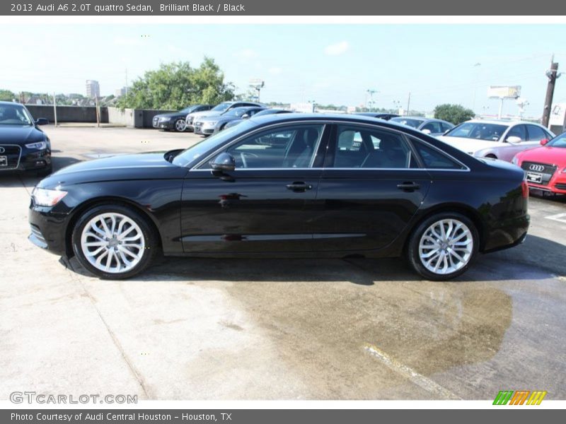 Brilliant Black / Black 2013 Audi A6 2.0T quattro Sedan