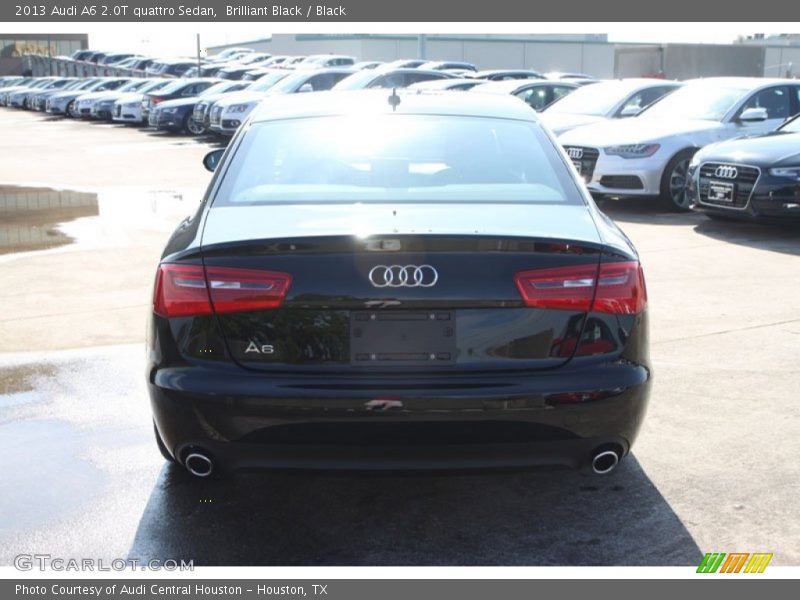 Brilliant Black / Black 2013 Audi A6 2.0T quattro Sedan