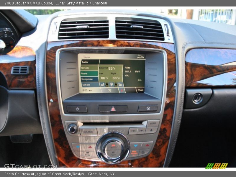 Lunar Grey Metallic / Charcoal 2008 Jaguar XK XK8 Coupe