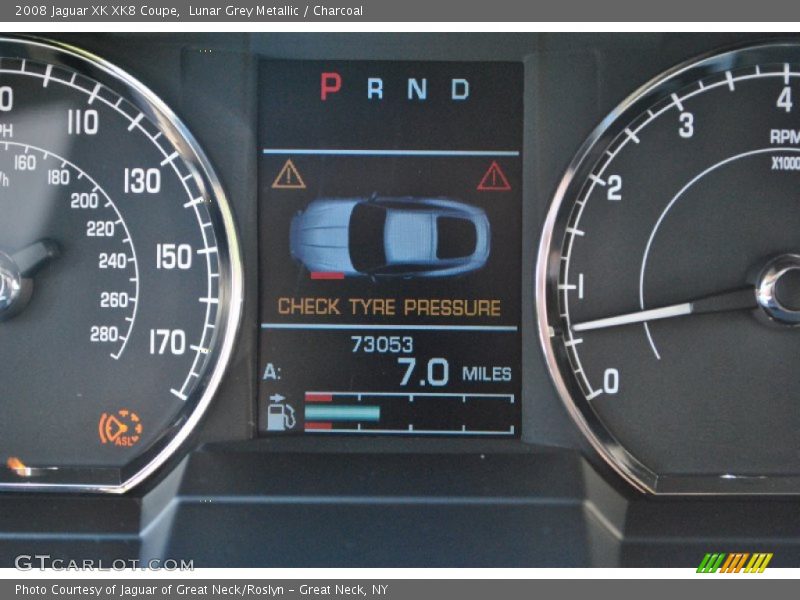 Lunar Grey Metallic / Charcoal 2008 Jaguar XK XK8 Coupe