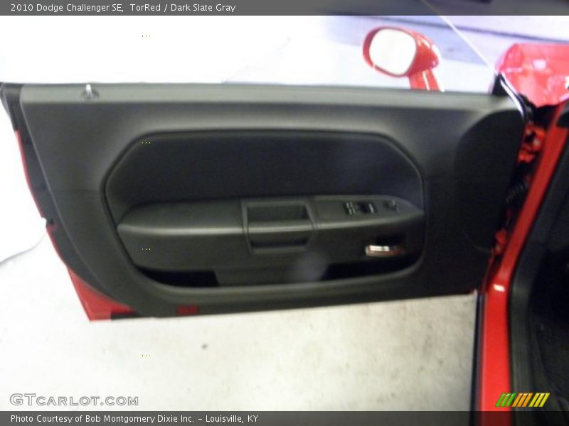TorRed / Dark Slate Gray 2010 Dodge Challenger SE