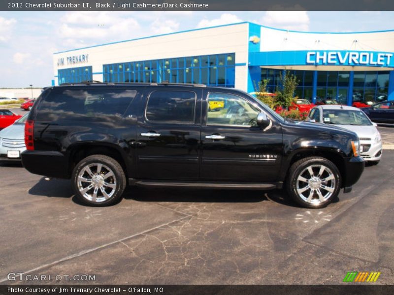 Black / Light Cashmere/Dark Cashmere 2012 Chevrolet Suburban LT