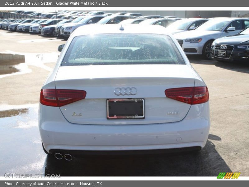 Glacier White Metallic / Black 2013 Audi A4 2.0T Sedan
