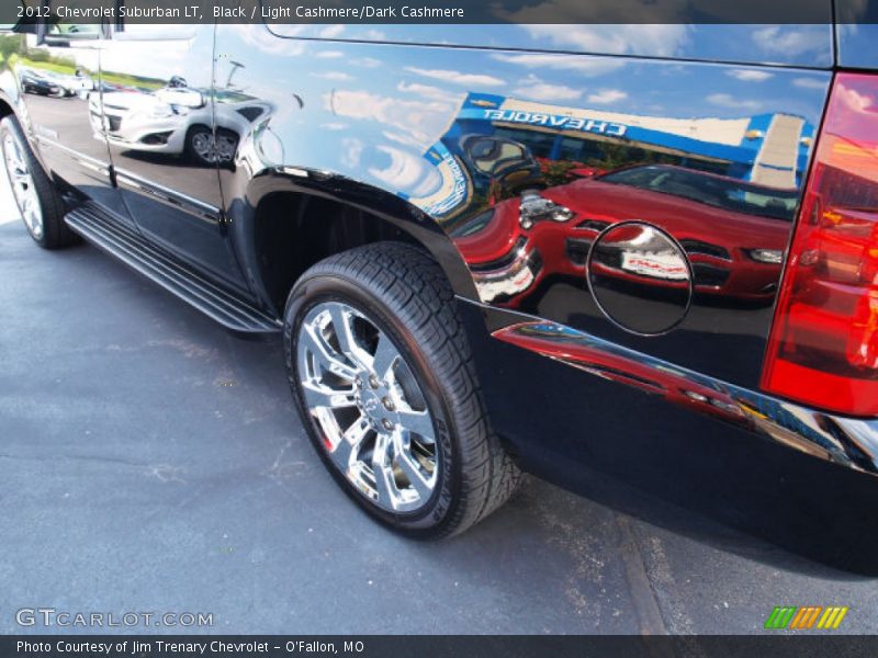 Black / Light Cashmere/Dark Cashmere 2012 Chevrolet Suburban LT