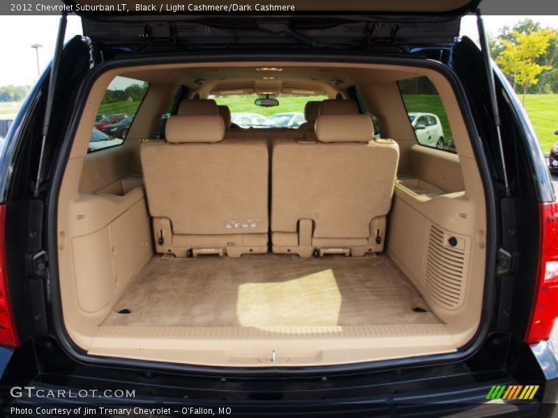 Black / Light Cashmere/Dark Cashmere 2012 Chevrolet Suburban LT