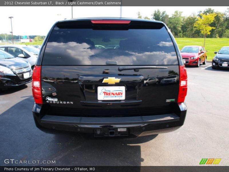 Black / Light Cashmere/Dark Cashmere 2012 Chevrolet Suburban LT