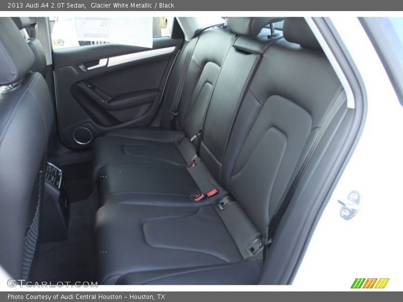 Glacier White Metallic / Black 2013 Audi A4 2.0T Sedan