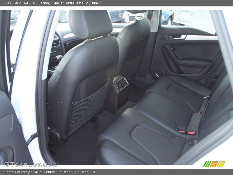 Glacier White Metallic / Black 2013 Audi A4 2.0T Sedan